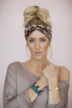 Tobeffect Headbands for Women Non Slip for Short Hair. Yoga Workout Running Sport Elastic Hair Bands for Women's Hair Twist Turban Hair Wrap for Girls
