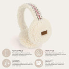 C.C Soft Winter Warm Adjustable Headband Ear Warmer Earmuffs