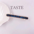 WHITEBRIDGE 4pcs Crystal Alligator Clips For Women Girls