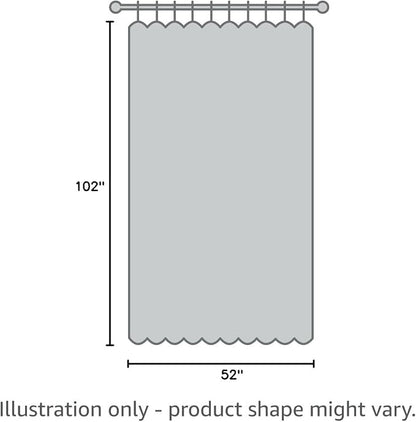 NICETOWN Black Out Curtains 102 inch Long 2 Panels Burg - Image 10