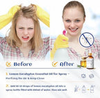 HIQILI Lemon Eucalyptus Oil, for Spary, Diffuser, Indoors, Outdoors, Garden, Yard, 100% Pure Natural - 1.01 Fl Oz