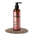 LATINOIL - Curl Defining Hair Cream - Lightweight Curl Enhancing Cream for Curly & Wavy Hair - Anti Frizz Moisturizing Styling Product with Chia Seed Oil & Amino Acids - Leave In Conditioner - 8.1 Oz