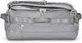 Baboon to the Moon Go-Bag Mini Duffle Bag - Detachable Straps, Small Gym Bag, Travel Duffel Bags for Women and Men, Duffle Bag for Travel, Backpack, Overnight Bag (Alloy)