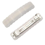 Hair Clips for Women,3.5 Inch Acetate Medium Hair Claw Clips for Women Thin Thick Curly Hair,Strong Hold No Slip Grip,French Classic Multicolor Barrettes Hair (white1)