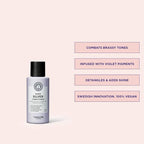 Maria Nila Sheer Silver, Conditioner 3.4 Fl Oz, Neutralizes Golden Shades, Violet Pigments Gives Cool Tone, 100% Vegan & Sulfate/Paraben free