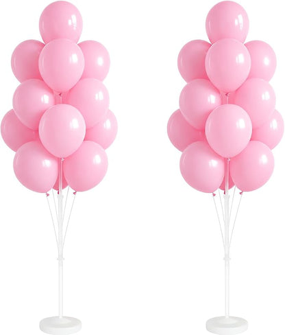Pastel Balloon Column Kit with Base and Pole by IMISNO