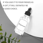 Bumobum 2 pack Dropper Bottle 2 oz, Clear Glass Eye Dropper Bottles for Essential Oils with Labels and Funnel, Leakproof Tincture Bottles with Measured dropper