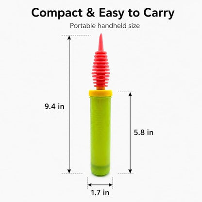 Balloon Pump Handheld Two-Way Dual Action, Air Pump Portable Manual Balloon - Image 2