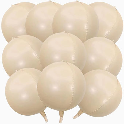 22 Inch Nude Ball Foil Balloons by KALOR
