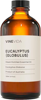 VINEVIDA Eucalyptus Essential Oil 16 oz - Undiluted Eucalyptus Oil - DIY Candle Scents for Candlemaking - Bulk Essential Oil for Soap Making Safe for Skin
