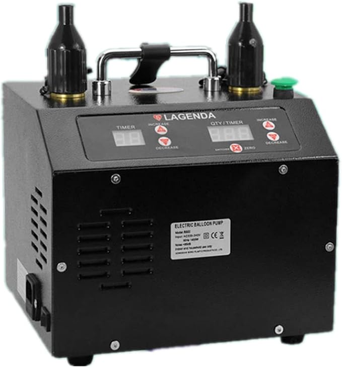 Lagenda Electric Balloon Inflator B322 3.0 has Two Start- Digital Timer and by JUMPGA