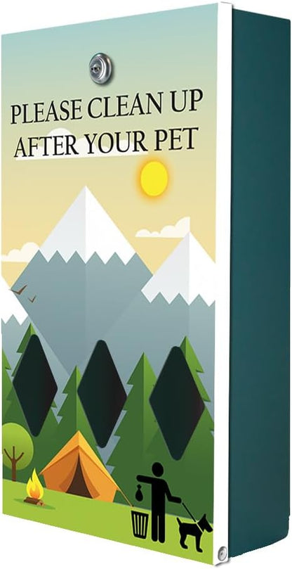 Zero Waste USA - DISPENSE-ART Roll Bag Dispenser & Sign - Camp | UV-printed - Image 3
