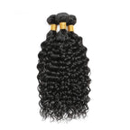 30 32 34 Inch Natural Black Kinky Curly Bundles Human Hair Color 1B Bundle Niegmeag Brazilian Virgin Soft and Silky Remy Hair Extensions Double Weft Color 1B Kinky Curly Bundle