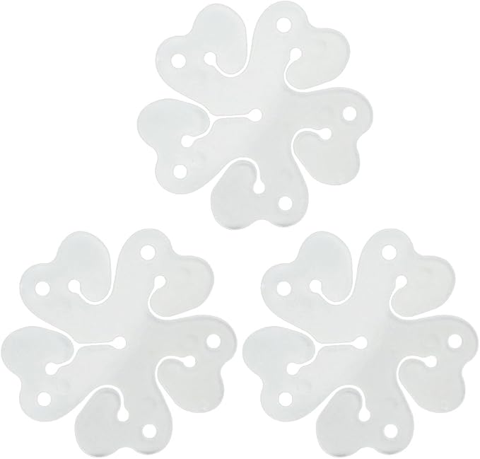 baotongle 50 pcs Portable Flower Shape Balloon Clips Holder - Image 7