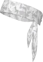 Sports Tie Headband Bandana Running Athletic Sweat Band Elastic Adjustable Sport Head Tie for Men Women Head Ties Ninja Tie Headbands Tennis Sweatbands Soccer Basketball Teams Running Head Band