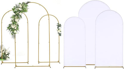 Vincidern Wedding Arch Backdrop Stand and Cover Set of 6, Baby Showers by Vincidern