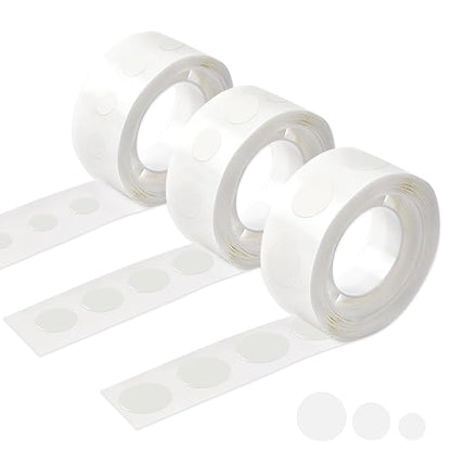 UPINS 300Pcs Glue Points Dots Removable Balloon Glue Adhesive Dots | 3 Rolls by UPINS