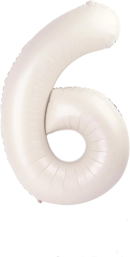 40 Inch Number Balloons for Birthday Party Decorations | 40In Eye-Catching by Mluchee