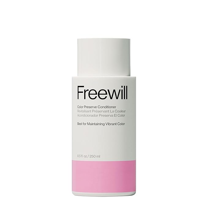 Freewill Color Preserve Conditioner, Rich, Moisturizing and Nourishing Conditioner for Color-Treated Hair, Fights Color Fade to Help Maintain Color Vibrancy, 8.5 oz