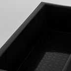 Cumberland Shampoo Bowl Cabinet in Walnut - Cabinet Only | Minerva Beauty