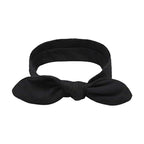 DRESHOW 8 Pack Bow Headbands for Women Girls Elastic Headwraps Knotted Headband Rabbit Ears Turban Non-Slip Sport Cute Hair Accessories