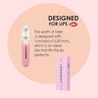Derma Roller with Liquid Reservoir Serum Applicator for Lips, Skin, Hair, Wrinkles, Easy to Use Face Roller Skin Care Tools Without Serum, 105 Titanium Needles 0.25 mm