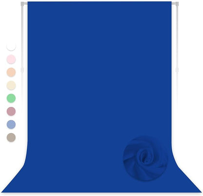 Royal Blue Photography Backdrop by LYLYCTY
