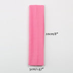 Yoga Sports Headbands,Pack of 24,Soft Elastic Stretchy Athletic Headband Workout Gym Sports Fitness Hair bands