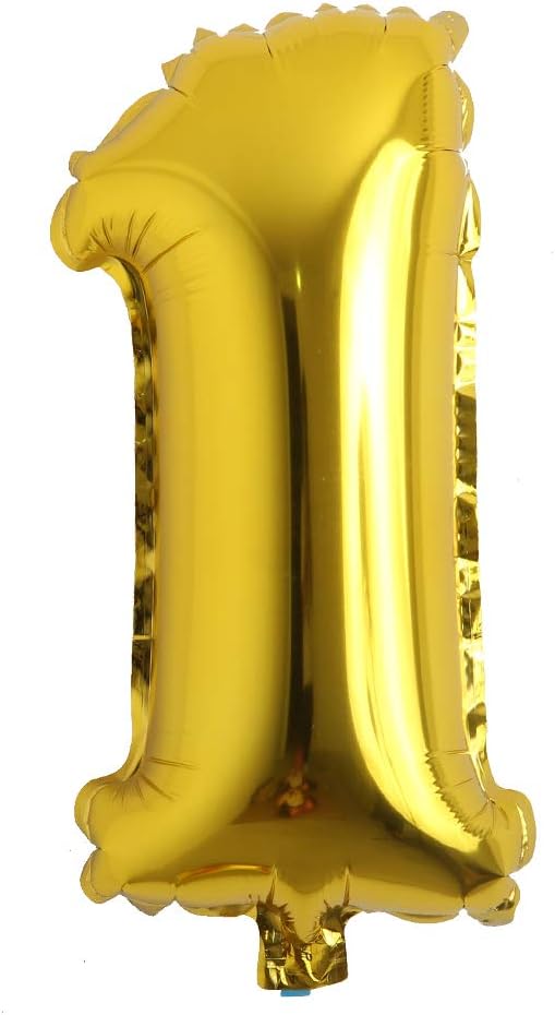 16" Alphabet Letter and Number Balloons Set Package, Aluminum Hanging Foil Film by RUIANSI