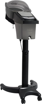 Professional Standing Hair Steamer 700W, Multi-Function Household Hair Salon Steamer with Hair Care Hood, 50-58.66in Adjustable Height, 7-Color Light for for Home, Beauty Salon Spa Equipment (Black)