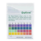 pH Test Strips Paper Universal Wide Range, pH 0-14 Acid Alkaline Litmus Test Strips Paper, Home Usage Water Swimming Pool Cosmetic Scientific School Lab Student Study pH Test