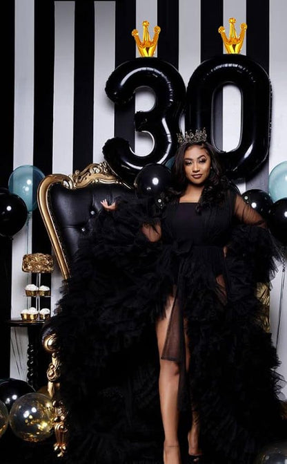 Black 6 Balloon - Image 7