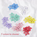 35 Pcs Colorful Star Hair Clips Non-slip Metal Snap Hair Clips and Barrettes for Girls and Women Cute Kawaii Star Hair Accessories Hairpins
