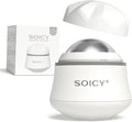 Ice Roller for Face and Eyes Body, Facial Ice Roller 360° Rotating Stainless Steel Ball Face Massager Fitness Cryosphere for Reduces Puffiness, Redness and Pain, Beauty Skin Care Tools