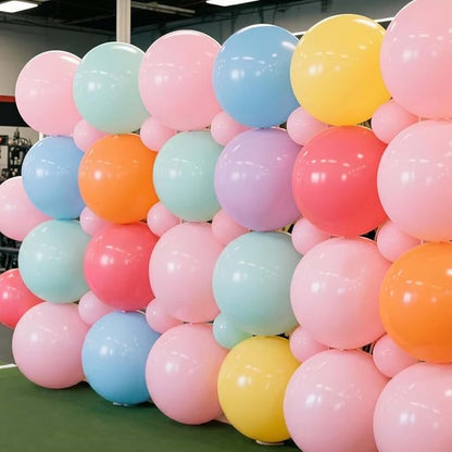 32 Pack Pastel Balloons 36 inch Multicolor Macaron Balloon - Image 3