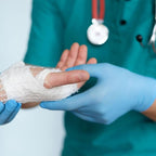 TRONEX XS - 2XL Nitrile Glove, Examination, Fingertip-Textured, Powder-Free, Blue