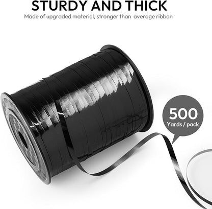 500 Yards Curling Ribbon for Gift Wrapping, 3/16" Balloon String for Christmas - Image 2