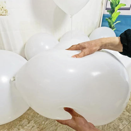 90 Pack White Balloons 18 inch White Latex Party Balloon Bulk - Image 3