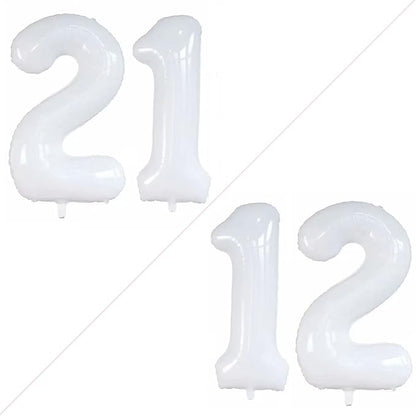 Number 12 Balloons for 12th Birthday Sweet 12 Party Decorations, 42 Inch Jumbo by GOER