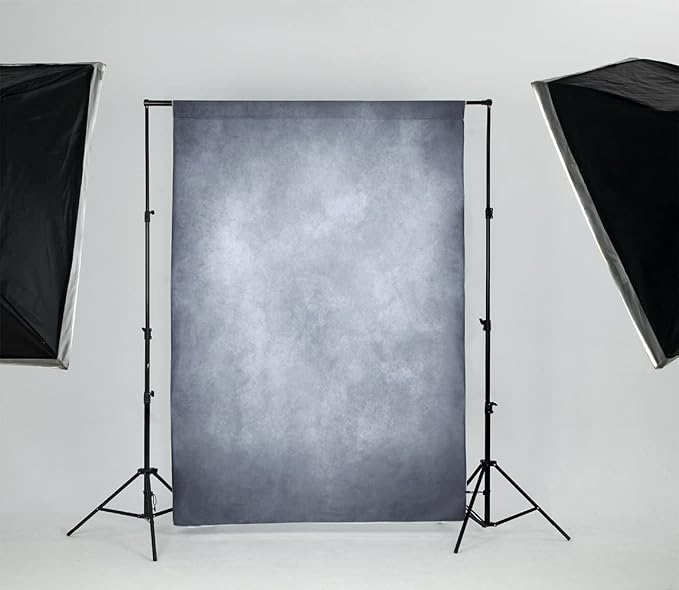 Kate 5x7ft Abstract Blue Grey Backdrop Portrait Backdrops - Image 3