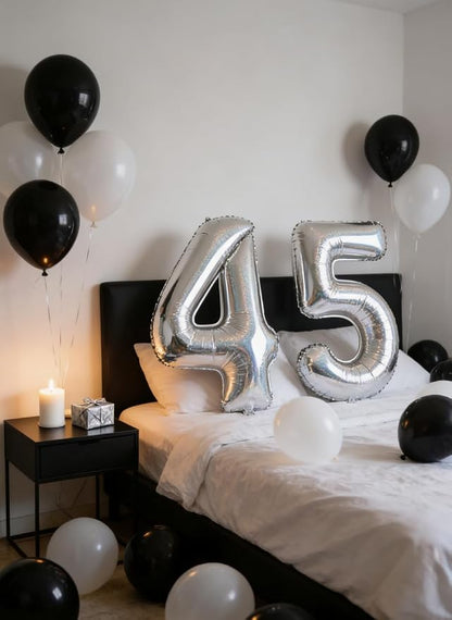 Laser Silver 4 Balloon - Image 8