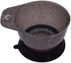 Colortrak Galaxy Glitter Bowls With Suction Cup Holder for Hair Coloring Process - Includes Removable Suction Rings for Functionality and Stability for Professionals and Stylists, 2-Pack