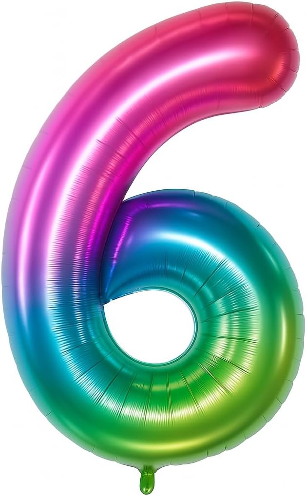 KatchOn Giant Jelly Number 6 Balloon by KatchOn