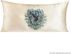 Kitsch x Harry Potter Ravenclaw Satin Pillowcase with Zipper – Double-Sided Crest Design – Better Than Silk Pillowcase – Perfect for Kids Rooms & Toddler Bed Time Pillow Case – King Size 19x36