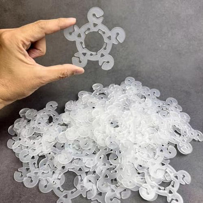 120 Balloon Clips, 2 Binding Tools, 100 Dot Adhesives, and a Balloon Chain - Image 2
