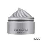 Hair Color Wax - 30ml Temporary Washable Hair Dye, Style and Color Easily for Women Men Teens and Kids, Styling Cream for Parties Cosplay Halloween, Vibrant Fun Colors Easy to Apply Wash