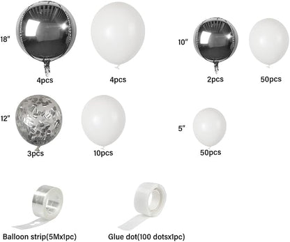 Restaurantware-Balloonify Balloon Garland Set, 1 Party Decoration Kit - Image 7