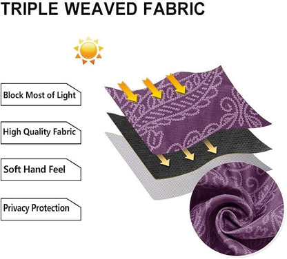 DWCN Ombre Blackout Curtains for Bedroom - Image 6