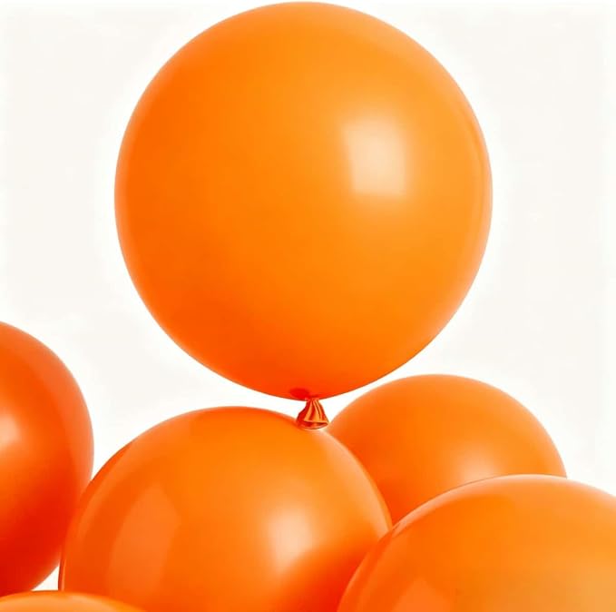 30 Pcs Orange Balloons 36 Inch Orange Latex Large Balloons by ZWZLIULIAN