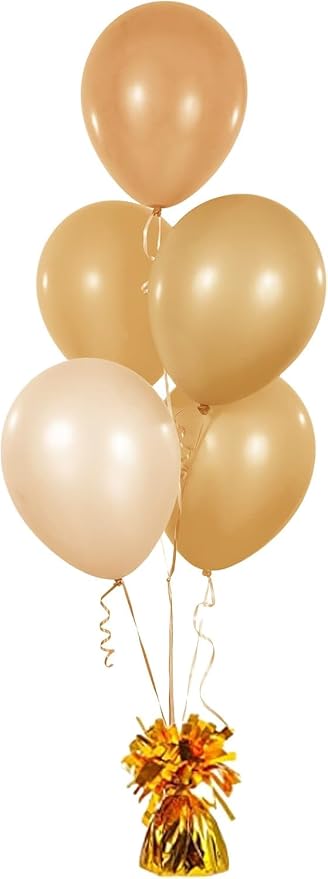 Chochkees Gold Metallic Balloon Weights, Novelty and Gag Gifts, 5.5" Inches - Image 2
